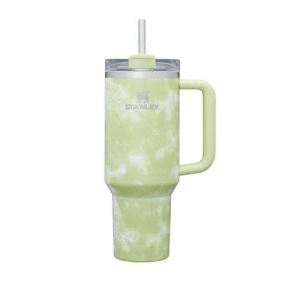 NWT Stanley 40oz Quencher H2.0 FlowState Tumbler Citron Tie Dye